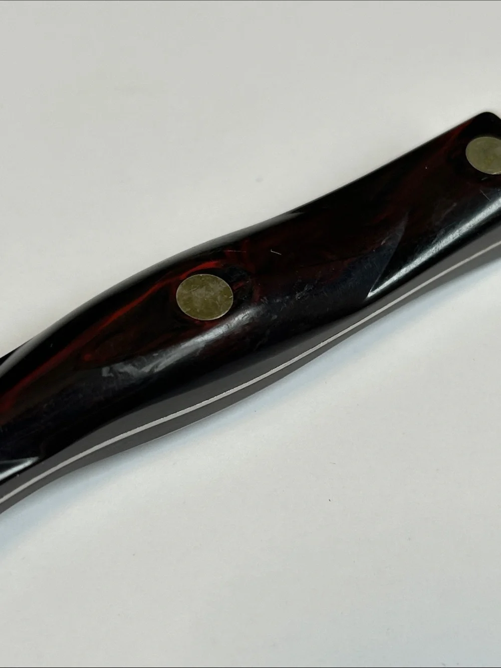 Cutco Marble Handle Stainless Steel Spatula Spreader Knife